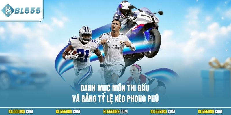 Danh sách các sảnh cược hấp dẫn người tham gia